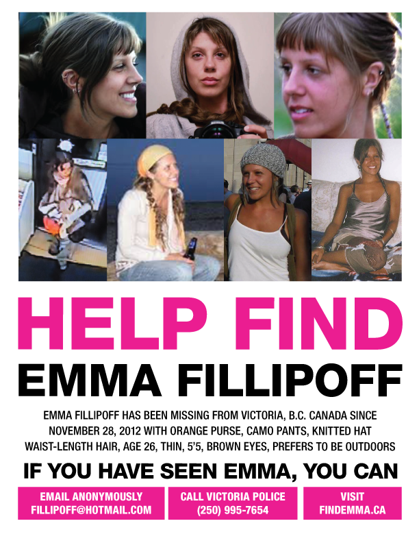 Help Find Emma Fillipoff